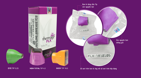 Trẻ hóa da Thermage có tốt không? Làm sao để phân biệt đầu TIP Thermage có chính hãng?
