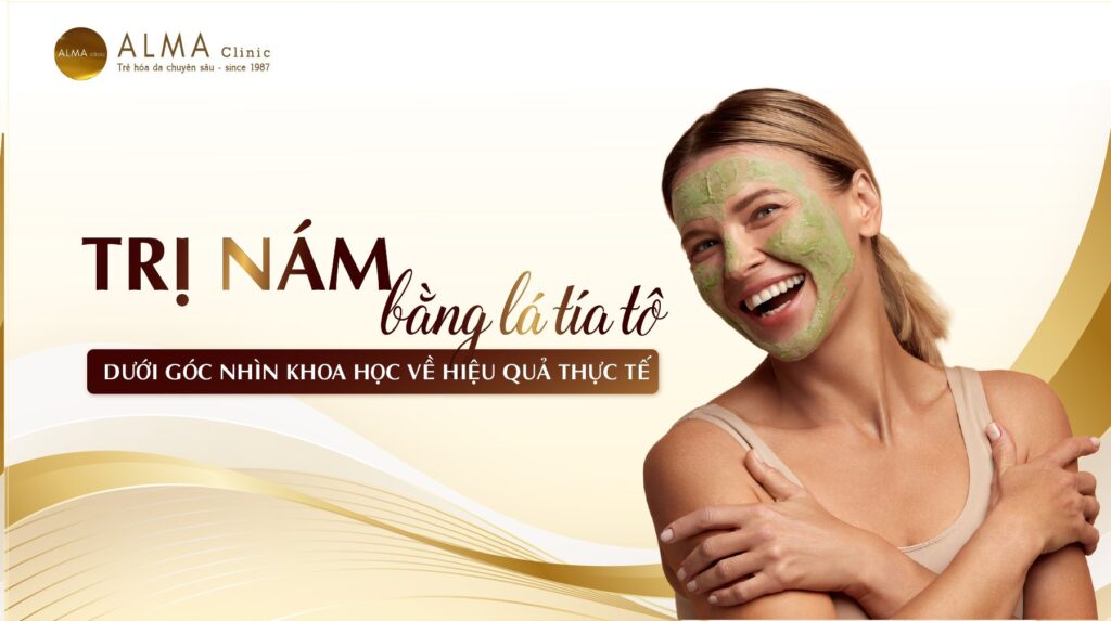 Trị nám bằng lá tía tô dưới góc nhìn khoa học về hiệu quả thực tế