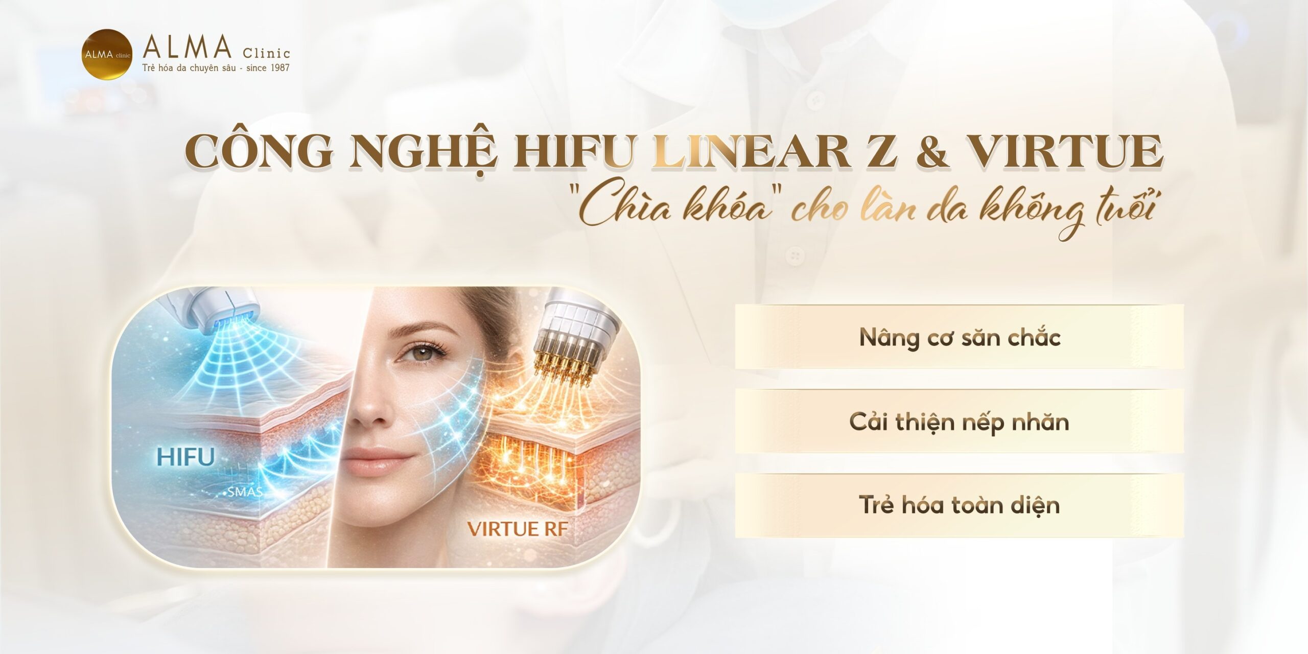 Combo công nghệ Linear Z và Virtue RF