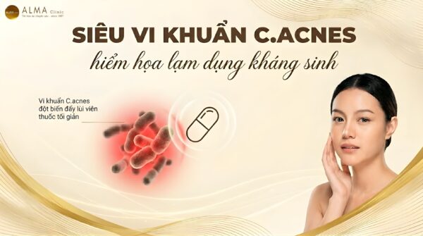 Vi Khuẩn C.acnes Kháng Thuốc: Tại Sao Nguy Hiểm Năm 2026?