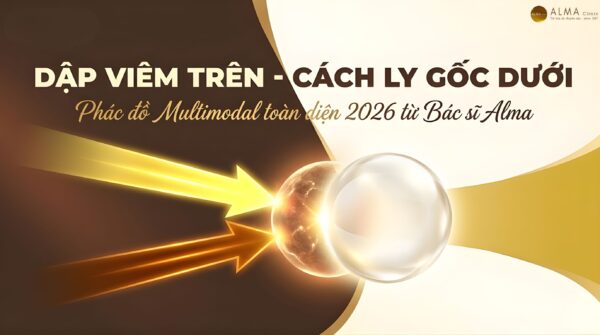 Tìm Hiểu Cơ Chế 'Dập Viêm - Triệt Gốc' Của Phác Đồ 2026 Tại Alma Clinic
