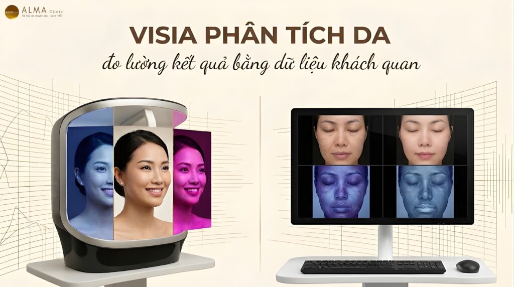 Công Nghệ VISIA Đo Lường Mức Độ Giảm Dầu Sau Laser Chính Xác Thế Nào? [2026]