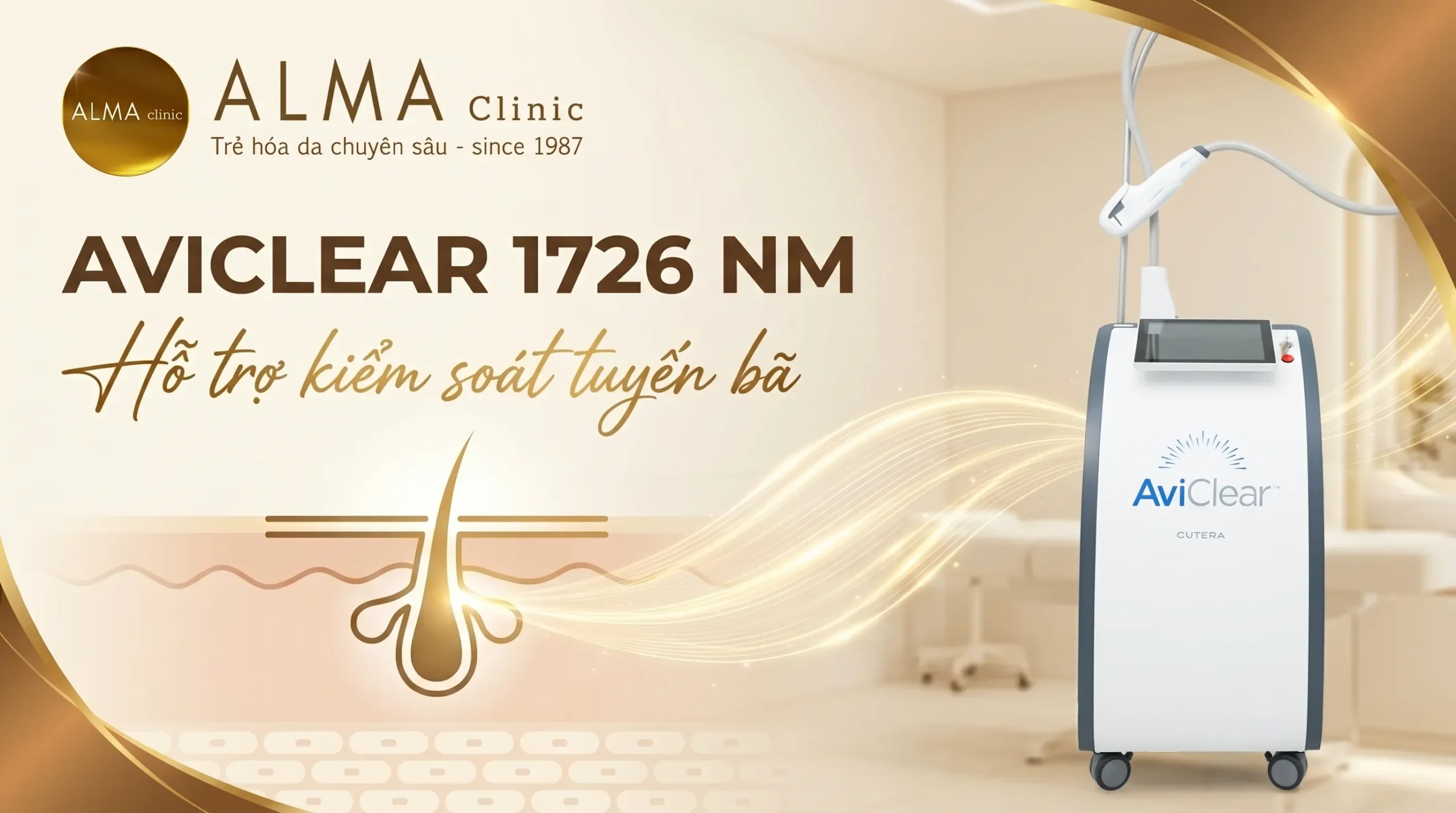 aviclear 1726nm cho mun viem tai phat scaled Minh họa AviClear 1726 nm hỗ trợ kiểm soát tuyến bã trong mụn viêm tái phát