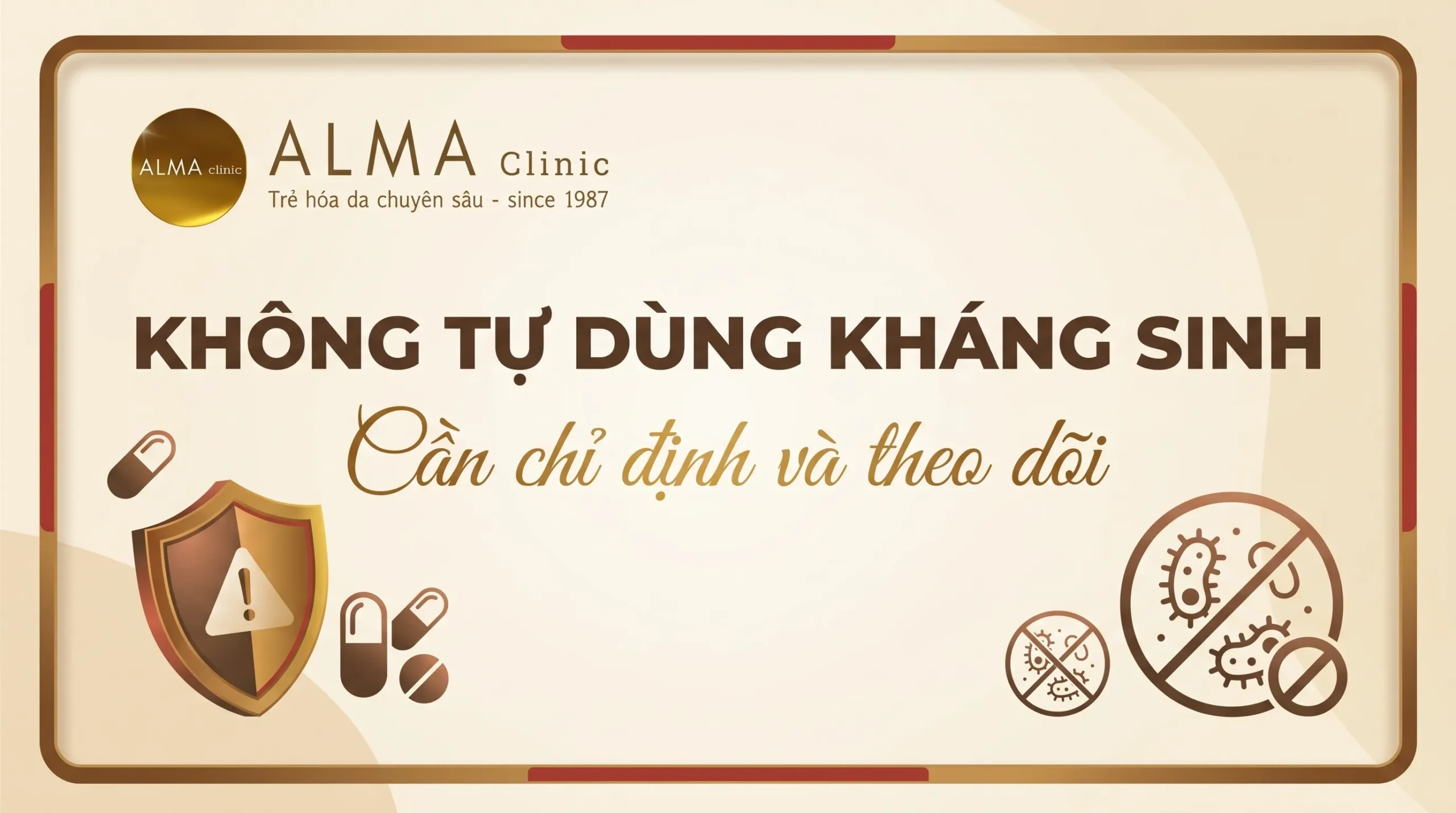 Cảnh báo không tự dùng kháng sinh trị mụn viêm vì nguy cơ kháng thuốc