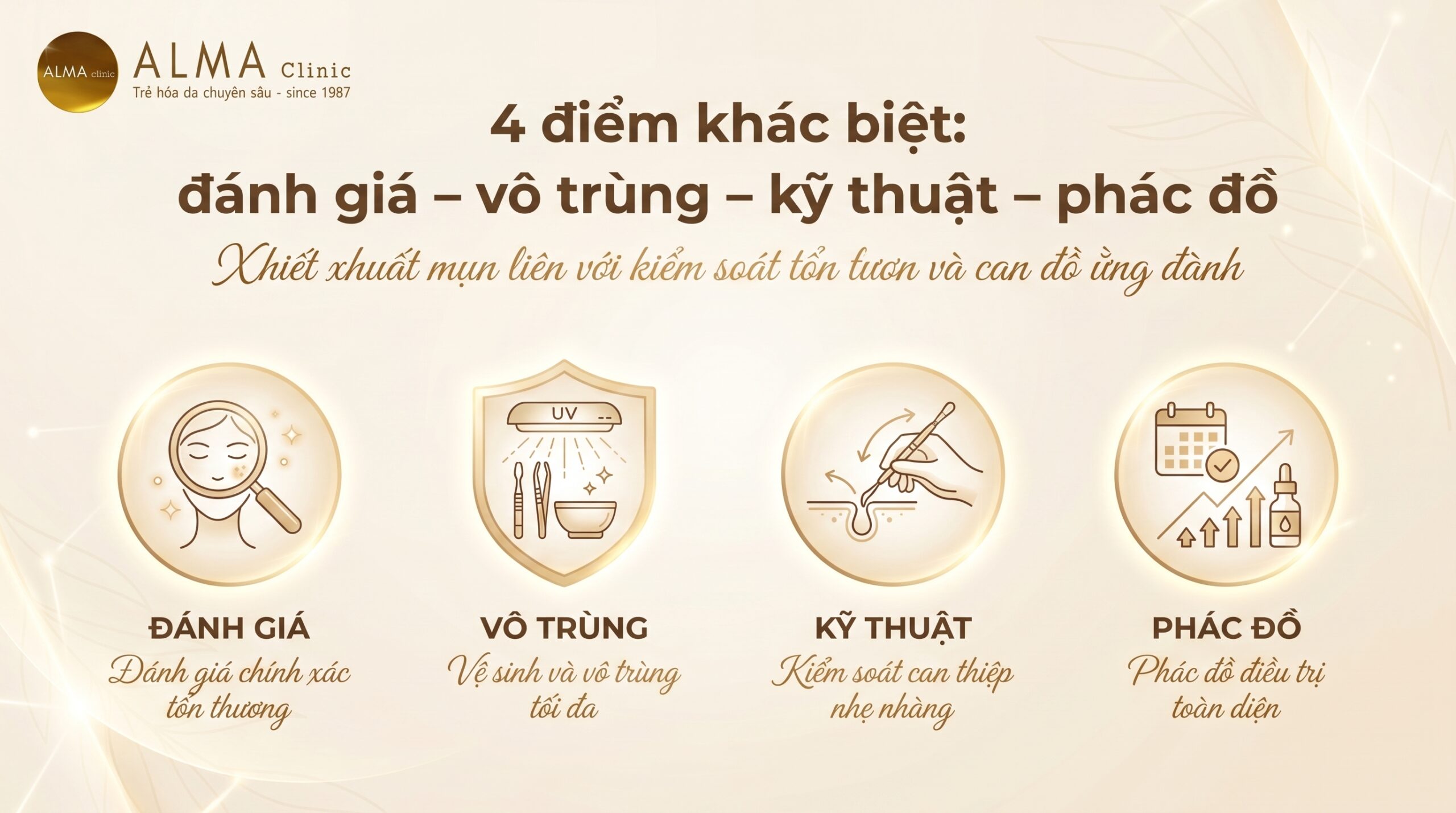 bon khac biet lay nhan mun y khoa scaled Bốn khác biệt của lấy nhân mụn y khoa gồm đánh giá, vô khuẩn, kỹ thuật và kế hoạch