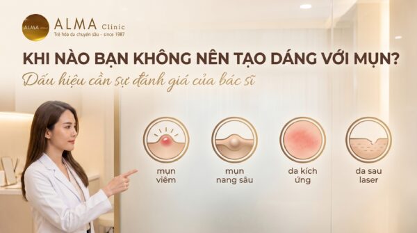Khi nào không nên nặn mụn và các dấu hiệu cần tránh