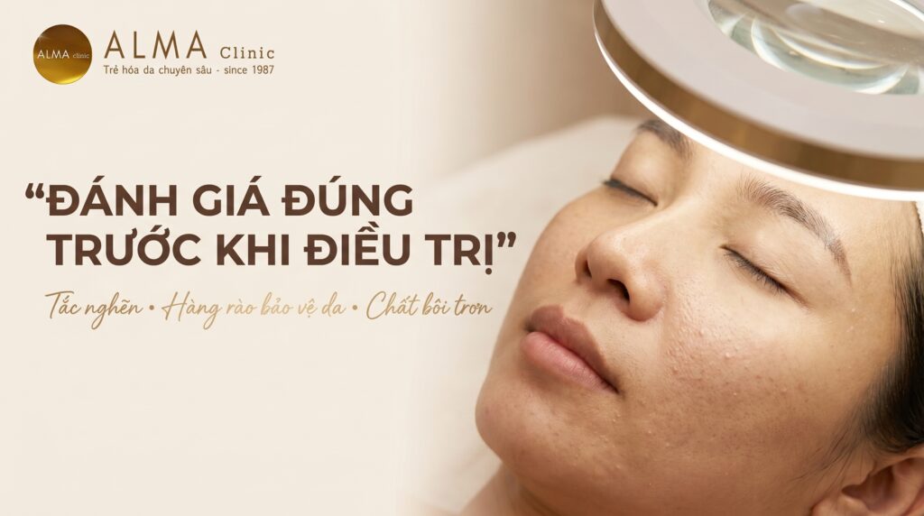 lop sung day mun an co che bit tac 1 Minh họa lớp sừng dày giữ tế bào chết và bã nhờn làm lỗ chân lông bít tắc