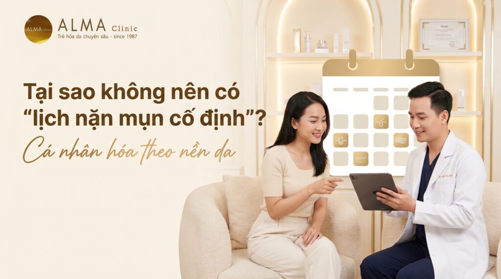 mot thang nen nan mun may lan Một tháng nên nặn mụn mấy lần phụ thuộc vào từng nền da