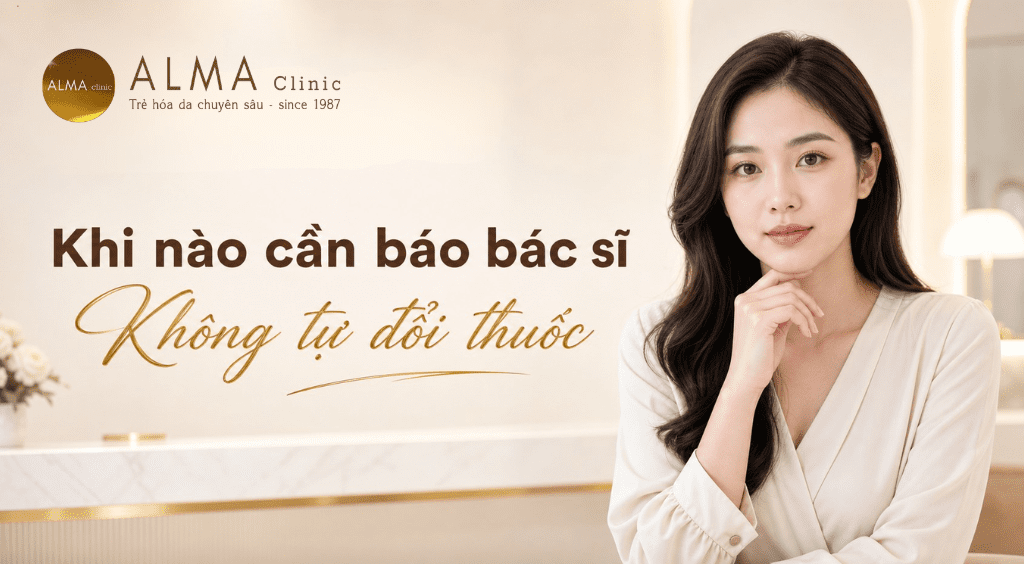 2uong isotretinoin bi day mun trong bao lau khi nào cần báo bác sĩ tại Alma Clinic